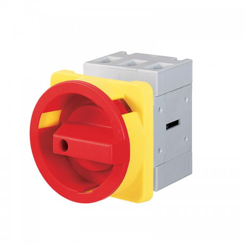 Benedikt and Jager Emergency Stop Mains Switch, lockable, IP65 and panel mount
