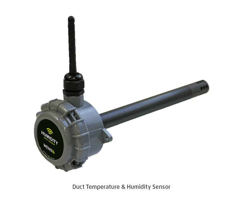 Duct Temperature and Humidity Sensor - Eurotec